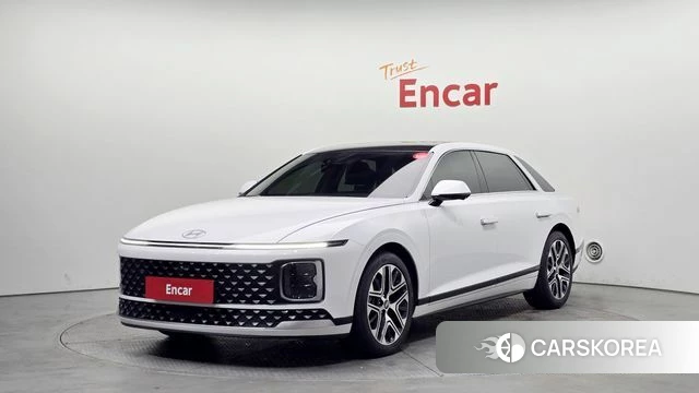 Hyundai Grandeur (GN7) 2024 Белый из Кореи