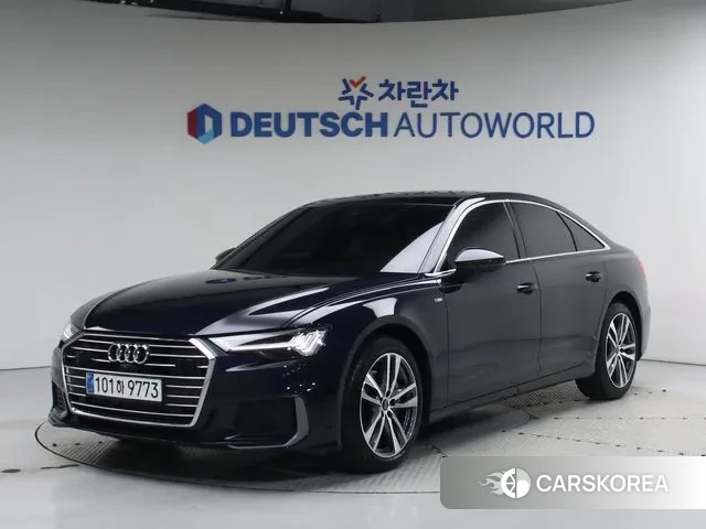 Audi A6 (C8) 2023 Синий из Кореи