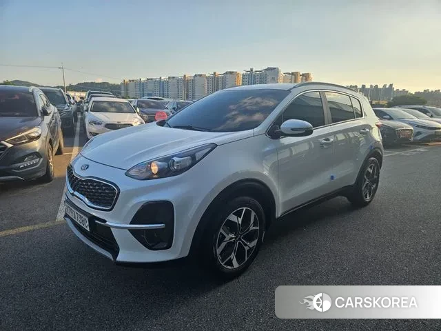 Kia Sportage The Bold 2021 Белый из Кореи