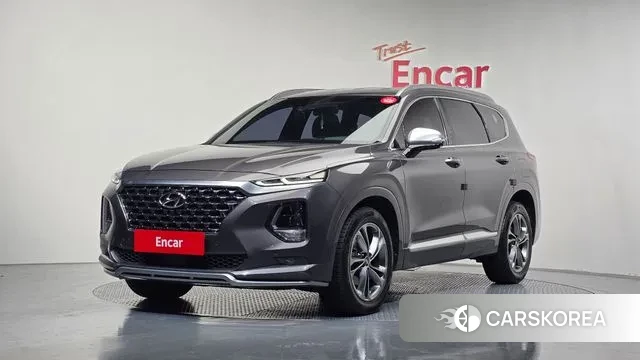 Hyundai Santa Fe TM 2019 Серый из Кореи