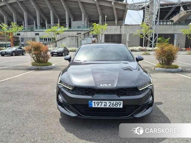Kia K5 3rd generation 2022 Серый из Кореи