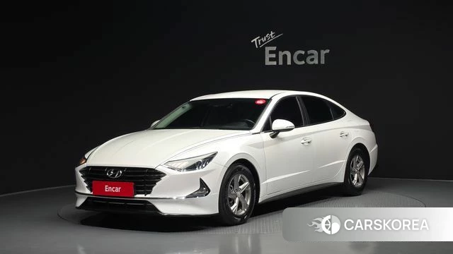 Hyundai Sonata (DN8) 2019 Белый из Кореи