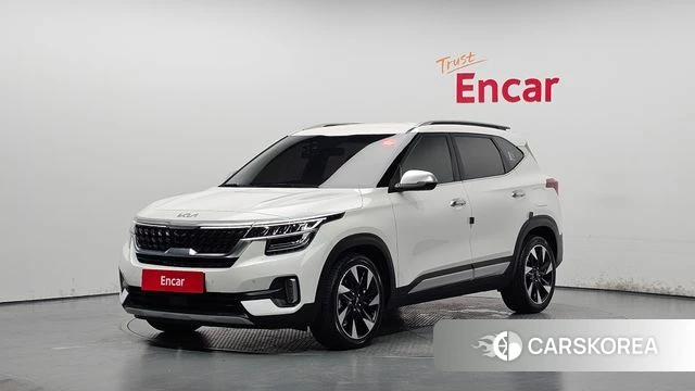 Kia Seltos 2022 Белый из Кореи