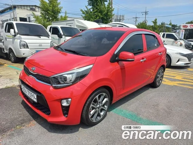 Kia All New Morning (JA) 2019 Красный из Кореи