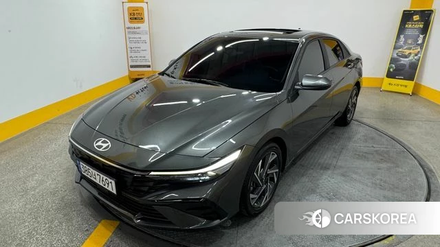 Hyundai The New Avante (CN7) 2023 Серый из Кореи