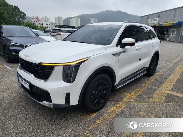 Kia The New Sorento 4th Generation 2023 Белый из Кореи