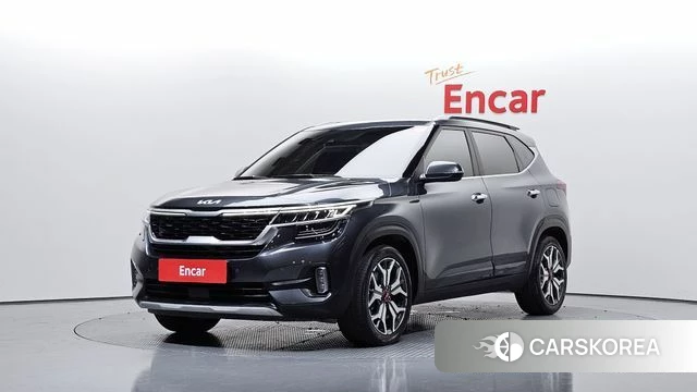 Kia Seltos 2022 Серый из Кореи