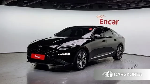 Kia K8 Hybrid 2022 Черный из Кореи