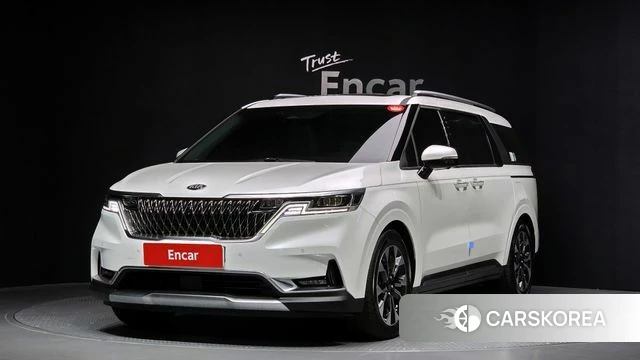 Kia Carnival 4th generation 2021 Белый из Кореи