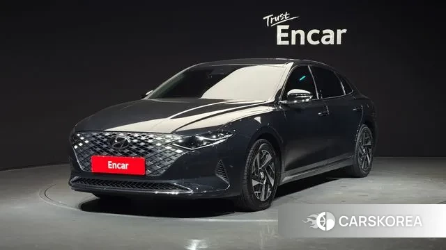 Hyundai The New Grandeur IG Hybrid 2021 Серый из Кореи