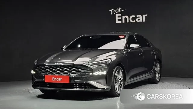 Kia K8 Hybrid 2023 Серый из Кореи