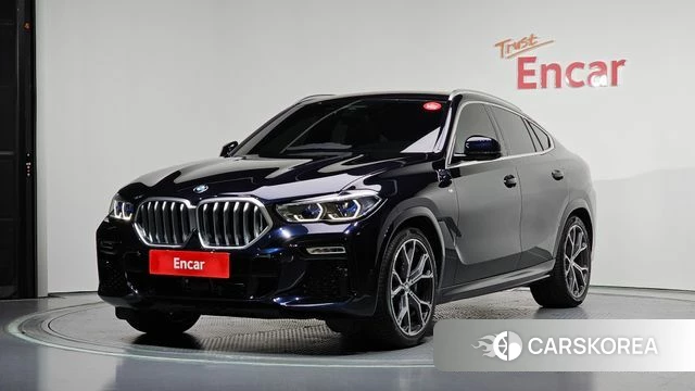 BMW X6 (G06) 2021 Синий из Кореи