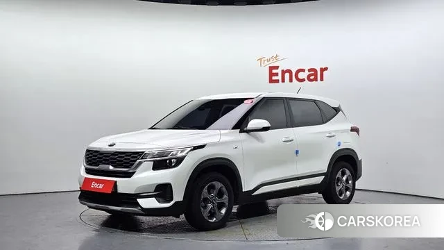 Kia Seltos 2021 Белый из Кореи