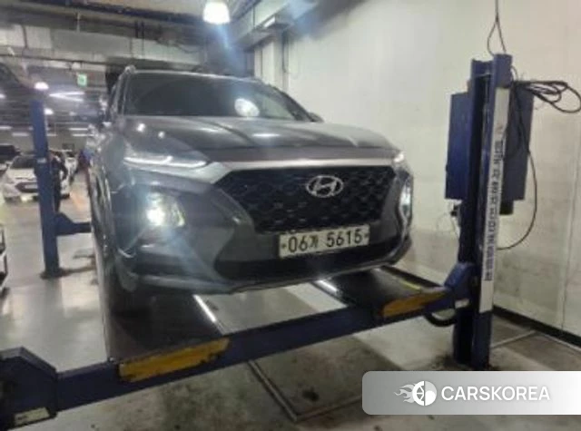 Hyundai Santa Fe TM 2019 Серый из Кореи