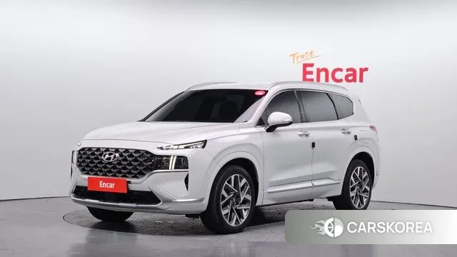 Hyundai The New Santa Fe 2020 Серебристо-серый из Кореи