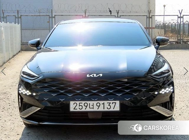 Kia K8 2023 Черный из Кореи