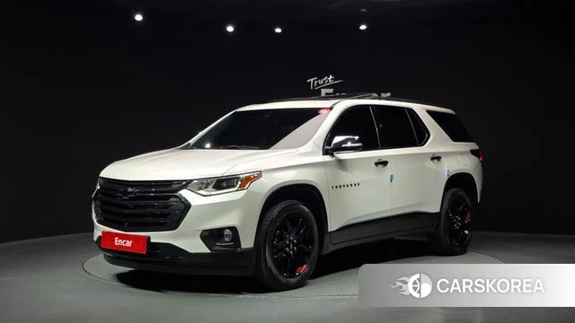Chevrolet (GM Daewoo) Traverse 2021 Белый из Кореи