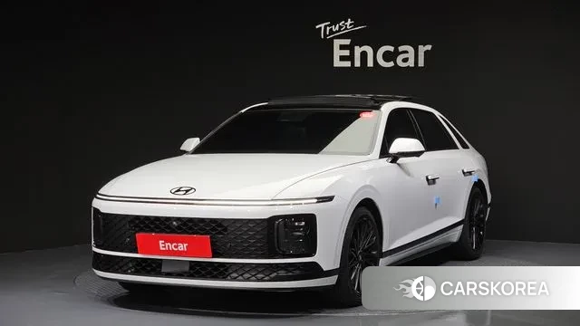 Hyundai Grandeur Hybrid (GN7) 2023 Белый из Кореи