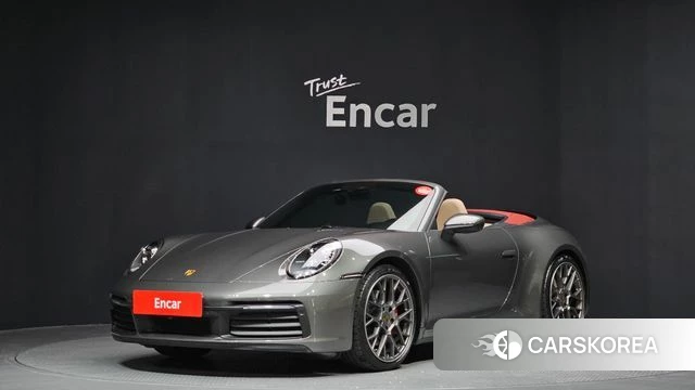 Porsche 911(992) 2022 Серый из Кореи