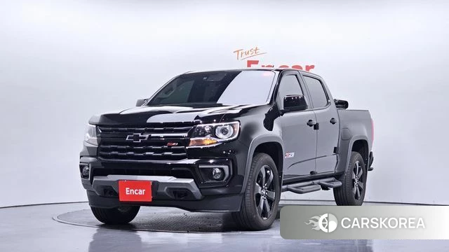 Chevrolet (GM Daewoo) Real New Colorado 2022 Черный из Кореи