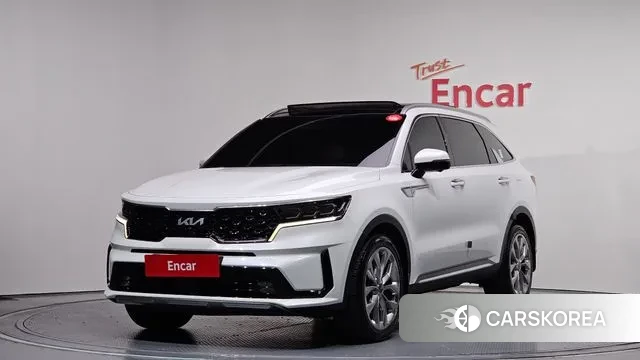 Kia Sorento 4th Generation 2022 Белый из Кореи