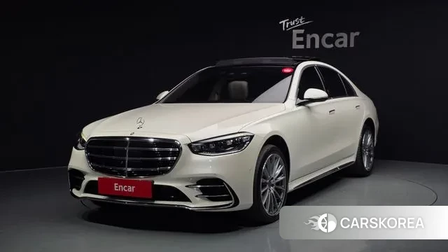 Mercedes-Benz S-Class W223 2022 Белый из Кореи