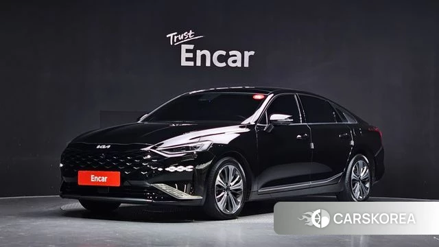 Kia K8 Hybrid 2022 Черный из Кореи
