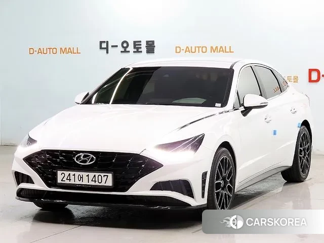 Hyundai Sonata (DN8) 2020 Белый из Кореи