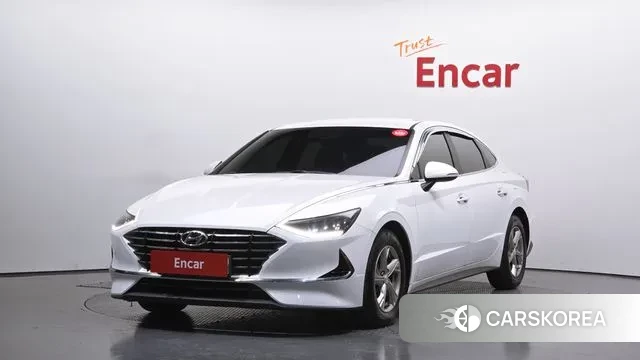 Hyundai Sonata (DN8) 2019 Белый из Кореи
