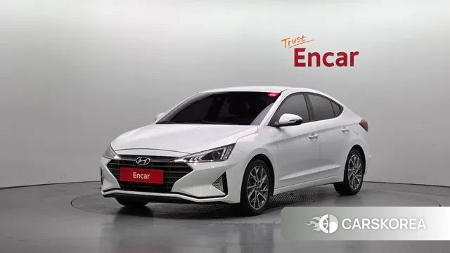 Hyundai The New Avante AD 2019 Белый из Кореи