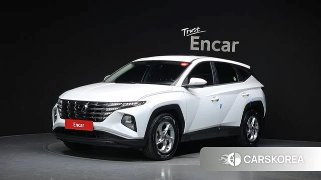 Hyundai Tucson (NX4) 2021 Белый из Кореи