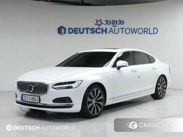 Volvo S90 2021 Белый из Кореи