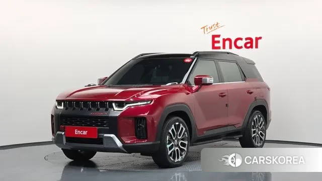 Ssangyong Torres 2023 Красный из Кореи