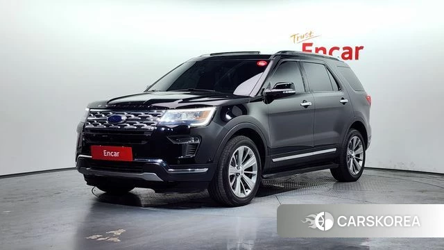 Ford Explorer 2018 Черный из Кореи