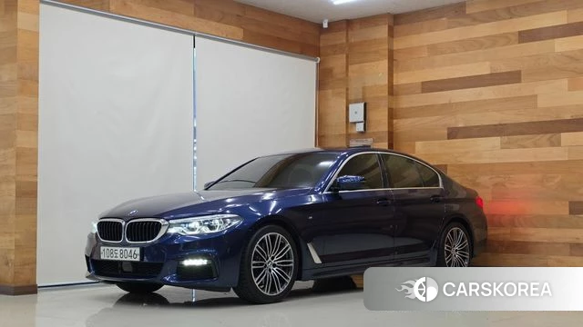 BMW 5 Series (G30) 2020 Синий из Кореи