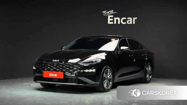 Kia K8 Hybrid 2023 Черный из Кореи