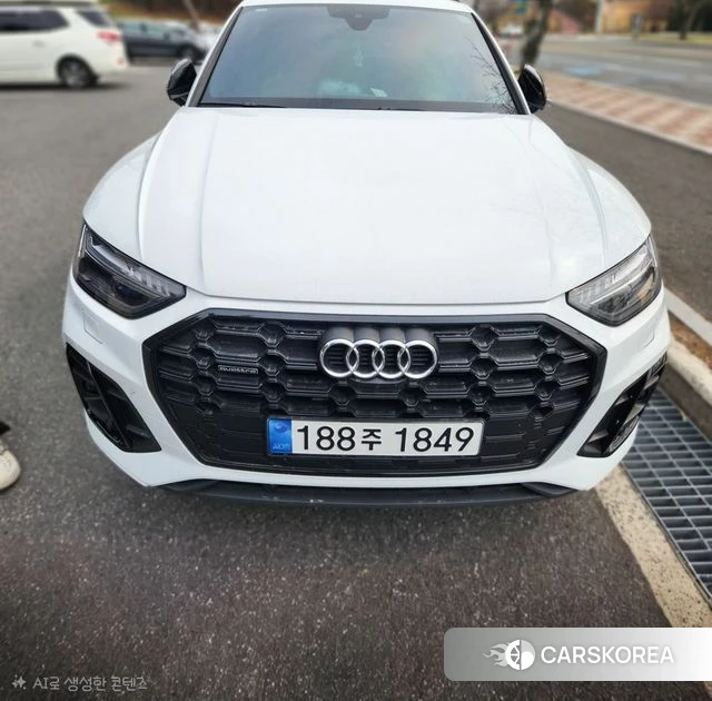 Audi Q5 (FY) 2024 Белый из Кореи