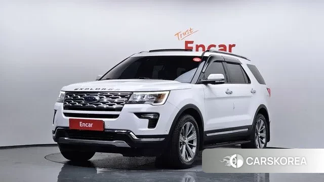 Ford Explorer 2018 Белый из Кореи