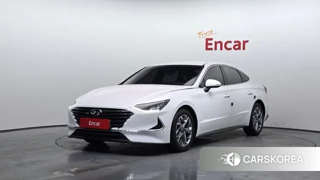 Hyundai Sonata (DN8) 2019 Белый из Кореи