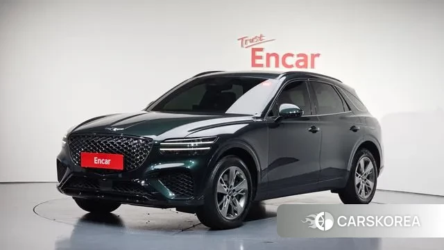 Genesis GV70 2022 Темно-зеленый из Кореи