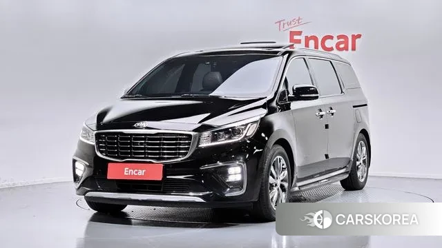 Kia The New Carnival 2018 Черный из Кореи