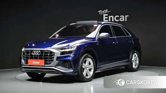 Audi Q8 (4M) 2020 Синий из Кореи