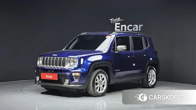 Jeep Renegade 2019 Синий из Кореи
