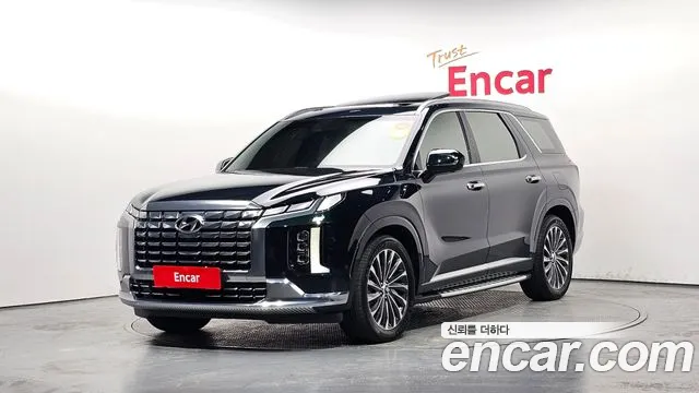 Hyundai The New Palisade 2023 Темно-зеленый из Кореи