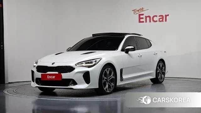 Kia Stinger 2018 Белый из Кореи