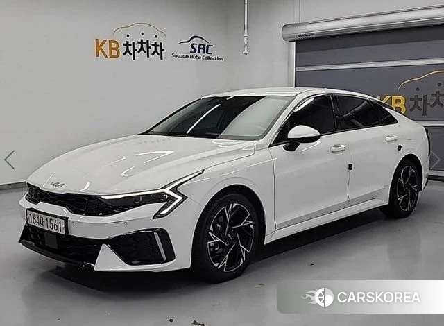 Kia The New K5 3rd generation 2024 Белый из Кореи