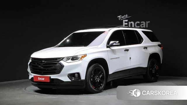 Chevrolet (GM Daewoo) Traverse 2021 Белый из Кореи