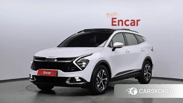 Kia Sportage 5th Generation Hybrid 2023 Белый из Кореи