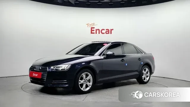 Audi A4 (B9) 2018 Синий из Кореи