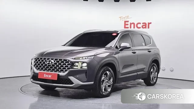 Hyundai The New Santa Fe 2021 Серый из Кореи